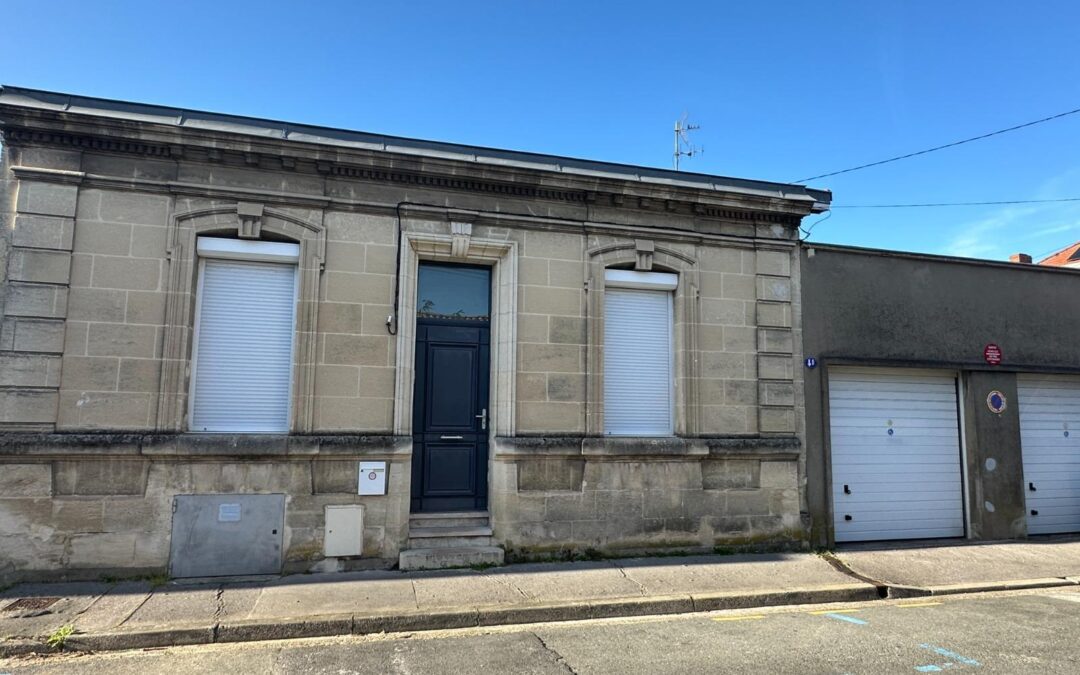 Vente Maison – 3 pièces – 85 m² à Talence (33400)